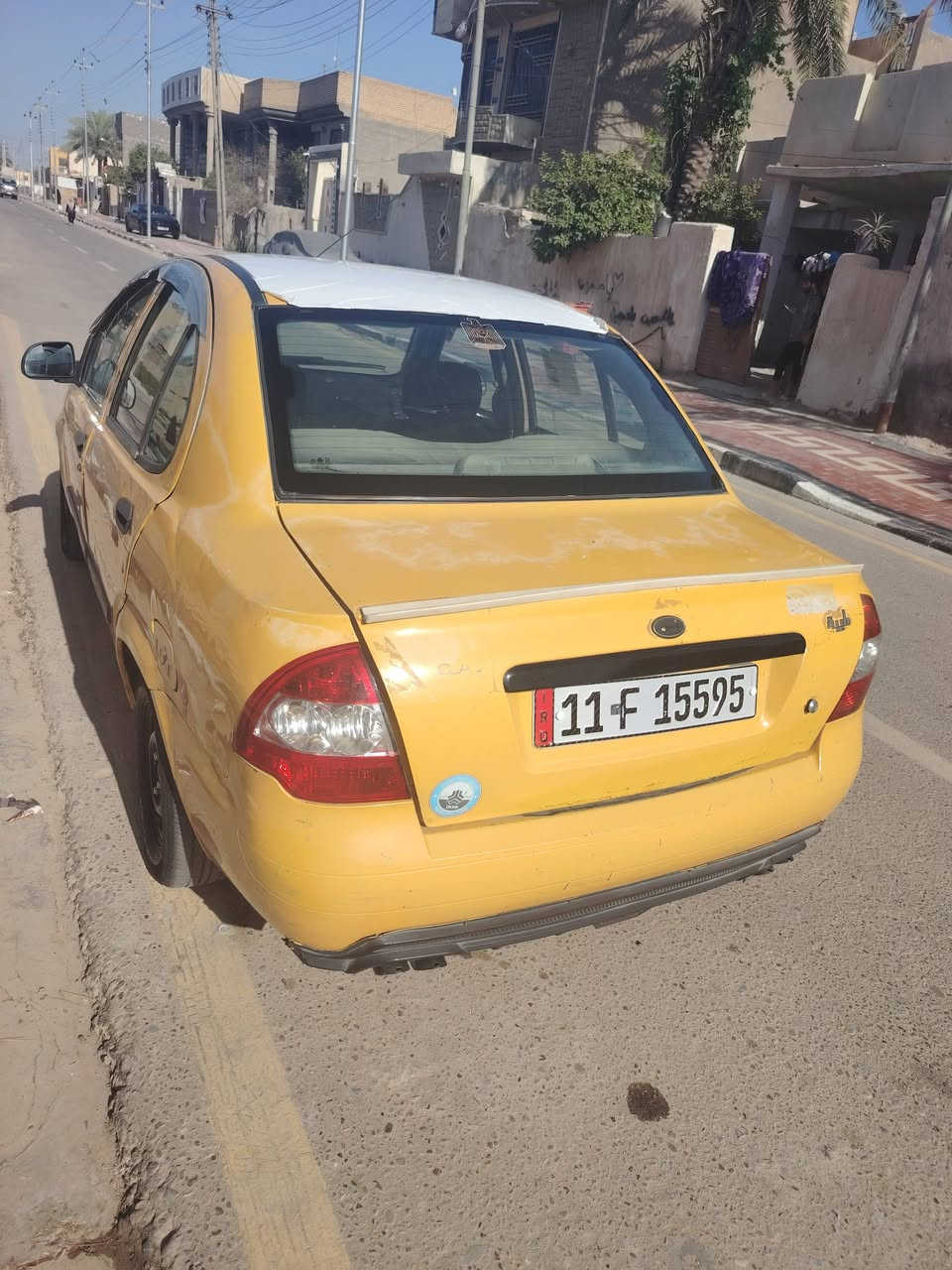 طيبة موديل ٢٠١٥
مصفره هيئة وغرامات
راعيها موجود شوكت متريد تحول
السيارة ما عوزها شي
سعر 26 وبيها مجال 
المكان كربلاء طويريج
***********
