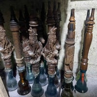 نراكيل خشب طابعات وكاملات شيشه وقمجي وصينيه 60 نركيله  40 نركيله علج و...