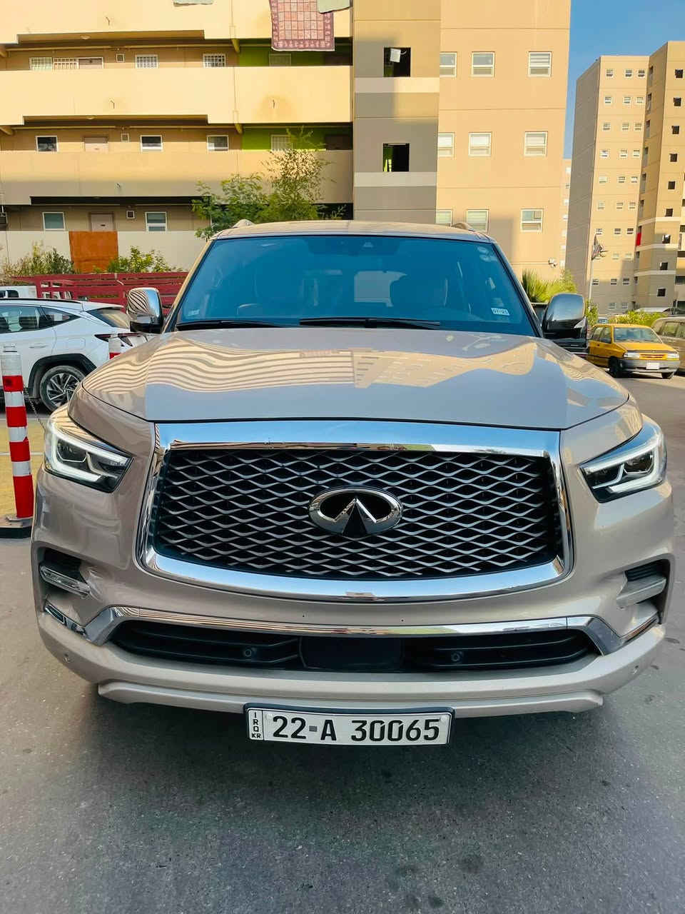 انفنتي QX80   2023 موديل Vip
وارد امريكي حادث بالصور موجود

ماشية 45 الف مايل

بيها بي دي ار باب خلف الصدر 

سيارة على وضع الشركة كلها كلشي ممبدل بيها حتى تايراتها نفسهن

مواصفات السيارة 
فتحة سقف كشنات جلد vip 
رادارات وحساسات خلفي امامي
كاميرا 360 درجة 
توقف ذاتي امامي او خلفي
تحديد مسار كروز سرعة تنبيه تغير المسار
تبريد وتدفئة كشنات امامي والخلفية تدفئة فقط
السعر : 375 ورقة 
مكان السيارة مدينة بسماية 

الاتصال: ***********
