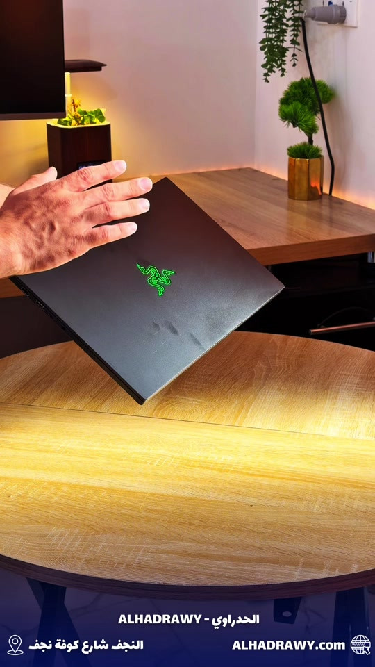 ‏⁨	⁨	Razer Blade 14 – مستخدم مثل الجديد صحة البطارية 97‎%‎ المعالج: AMD Ryzen 9 6900HX الرام: 16GB DDR5 التخزين: 1TB SSD NVMe كارت الشاشة: NVIDIA GeForce RTX 3070 Ti 8GB الشاشة: 14 إنج FHD/QHD بمعدل تحديث عالي (حسب النسخة) الحالة: مستخدم نظيف جداً – مثل الجديد 🔥 السعر: 1444 الف عراقي البيع نقداً وبالأقساط عبر مصرف الرافدين التوصيل داخل النجف وجميع المحافظات + توصيل سريع العنوان: النجف – شارع كوفة نجف – مقابل مجمع حيدر الوائلي (معرض الحدراوي) الموقع الإلكتروني: alhadrawy.com رقم الواتساب للاستفسار: ***********⁩⁩
