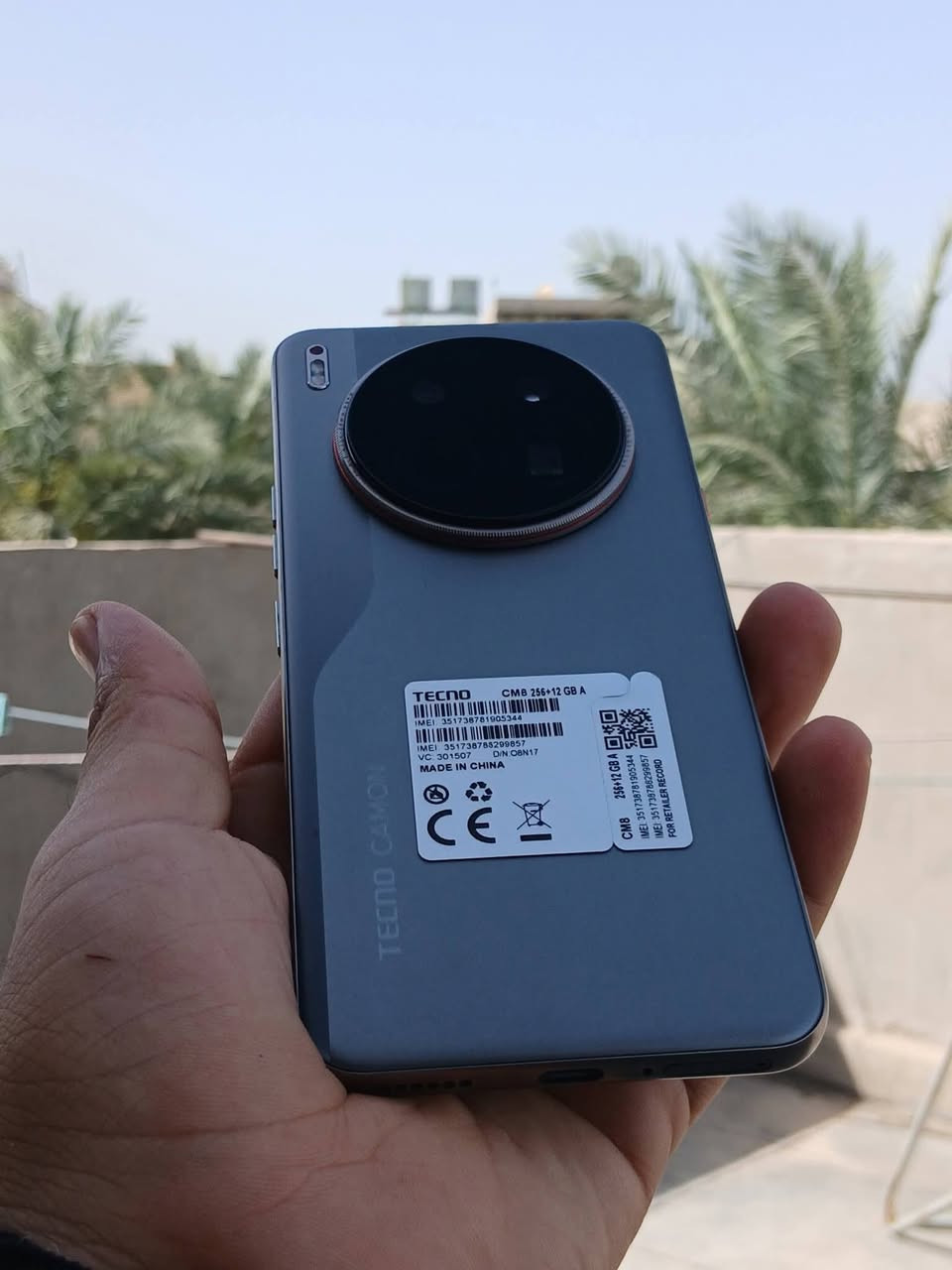 سلام عليكم تكنو كامون 40 بريميم 5g تلفون توفر ب 4 قطع موصفات جهاز :
{{{المعالج: MediaTek Dimensity 8350 Ultimate AI (يدعم شبكات 5G).

الشاشة: AMOLED قياس 6.67 إنج بدقة 1.5K (1260×2800)، ومعدل تحديث 144Hz، مع حماية Corning Gorilla Glass 7i
الذاكرة: 12 جيجابايت RAM + 256 جيجابايت تخزين، مع توسيع RAM افتراضي حتى 24 جيجابايت

الكاميرات الخلفية:
50 ميغابكسل رئيسية (Sony LYT-701 مع OIS)
الكاميرا الأمامية: 50 ميغابكسل مع تركيز تلقائي 
البطارية: 5100mAh مع شحن سريع 70 واط
الصوت: سماعتان ستيريو مع دعم Dolby Atmos }}}
سعر جهاز خاص متوفر فقط 4 قطع للحجز وتواصل خاص يوجد توصيل لجميع محافظات مع ضمان 24 شهر #الجميع @اشاره


**إذا كنت صاحب هذا الإعلان وتريد حذفه لأي سبب، رجاءا أرسل رسالة إلى الدعم الفني**