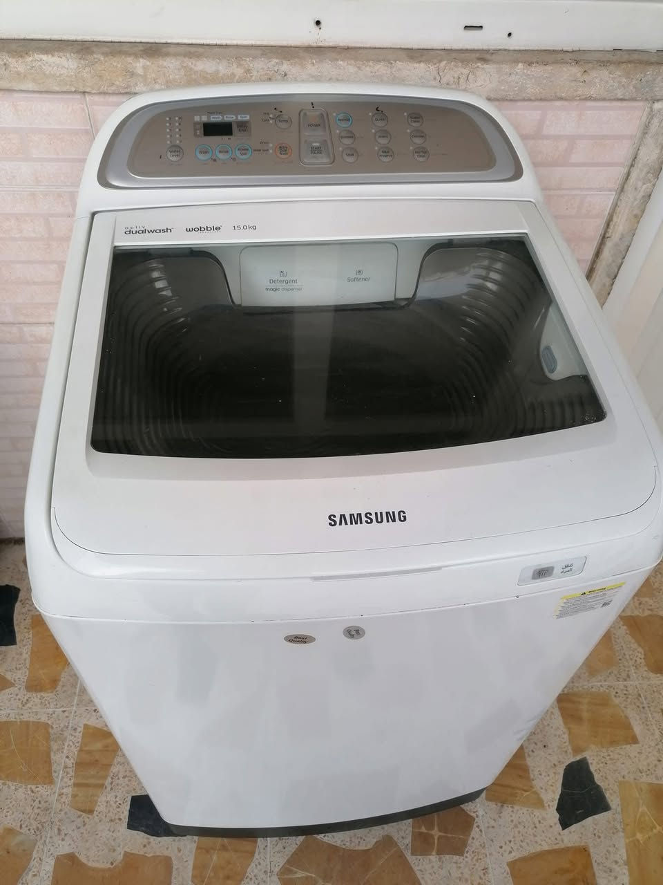 غساله ١٥ كيلو سامسونك شغاله نضافه ٩٨٪؜ للبيع السعر ٣٥٠ الف ***********
