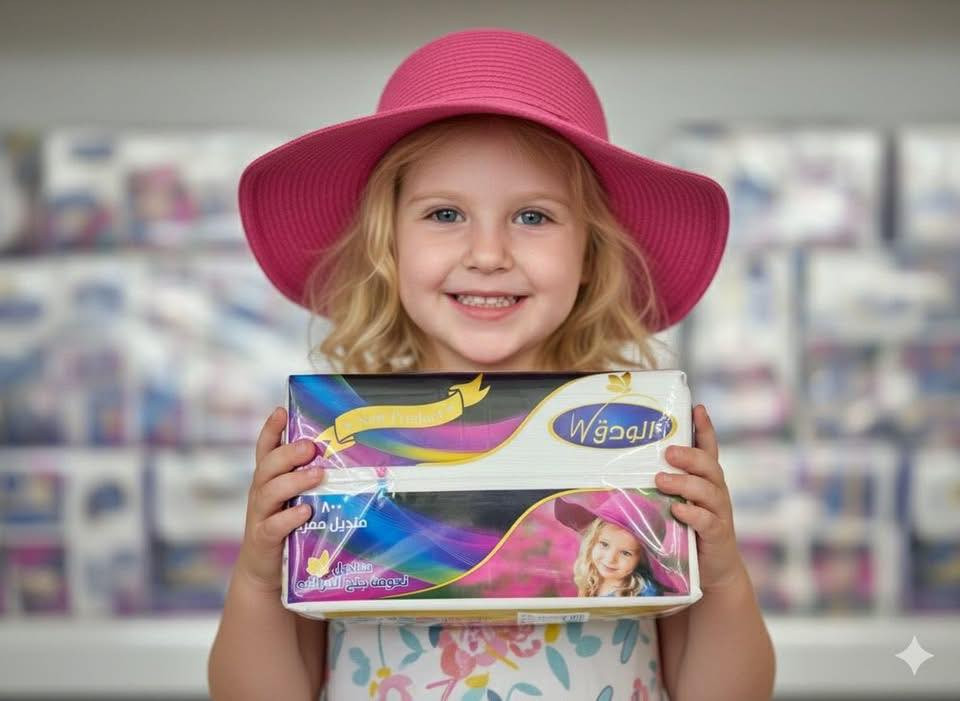 بسم الله الرحمن الرحيم 

توفر من جديد مناديل ورقيه من المعمل مباشر

الودق 800 سحبه 30 باكيت في الباله 
اكسترا 700 سحبه 40 باكيت في البابه
فان 600 سحبه 40 باكيت في الباله
اكسترا 500 سحبه 40 باكيت في الباله
الروشه 100 سحبه 40 باكيت في الباله 
 
اقل طلب كميه داخل بغداد (100) باله 
يوجد توصيل لجميع محافظات العراق كميات فقط
للأستفسار واتساب او الاتصال على رقم ***********
