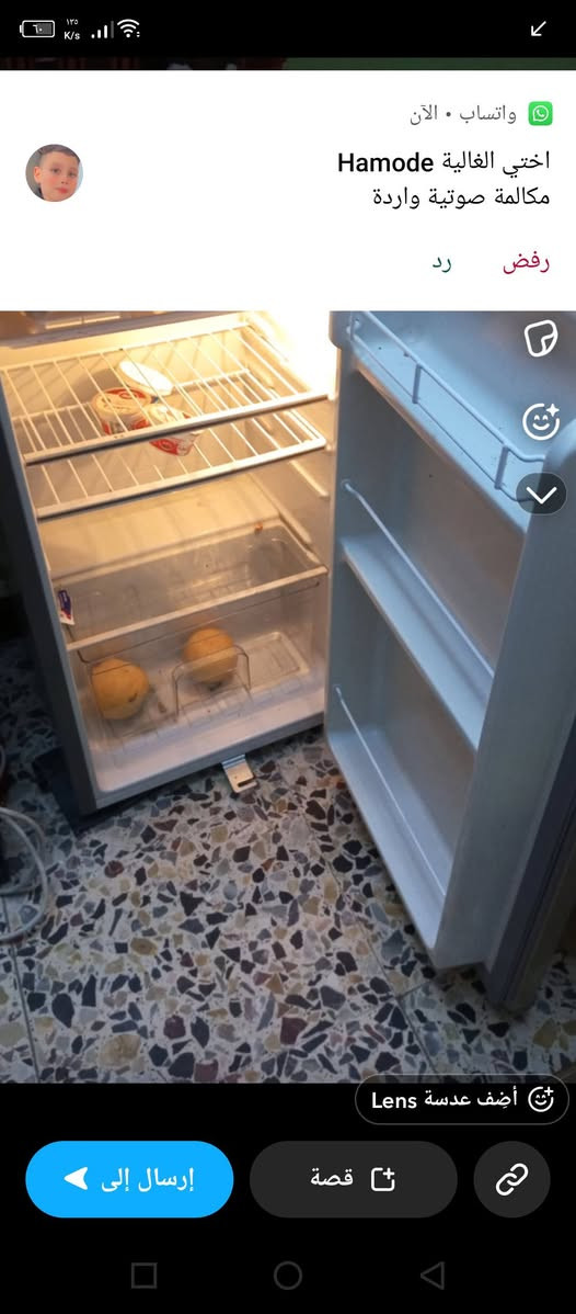 ثلاجه ومثرامه نظافه 100-100
سعرثلاجه 100وسعر المثرامه 90اصليات شرط النظافه


**إذا كنت صاحب هذا الإعلان وتريد حذفه لأي سبب، رجاءا أرسل رسالة إلى الدعم الفني**