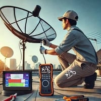 فني تنصيب اجهزة الستلايت والبث الرقمي وتحديث الاجهزة وقنوات البين سبور...