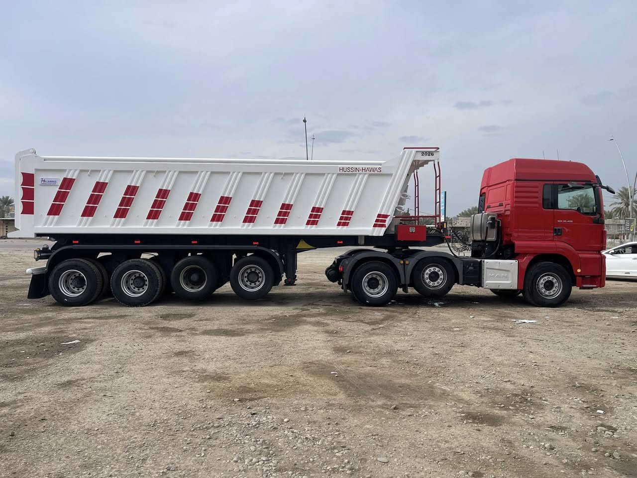 السلام عليكم
للبيع مان نساف 2017 حجم 26.460
سنكل امامي فول مواصفات ريتايدر كاميرا حساس ثلاجه منامية صوبة زراك لايت داخل اصفر 
العربانة حسين حواس 2026 زيرو اربع محاور شاصي ودناكير 16 

رقم سليمانية 3 لوحات مرسمة وكاملة جاهزة للعمل مابيها اي نقص 
السعر 670 وبيها مجال 
للاستفسار ***********
