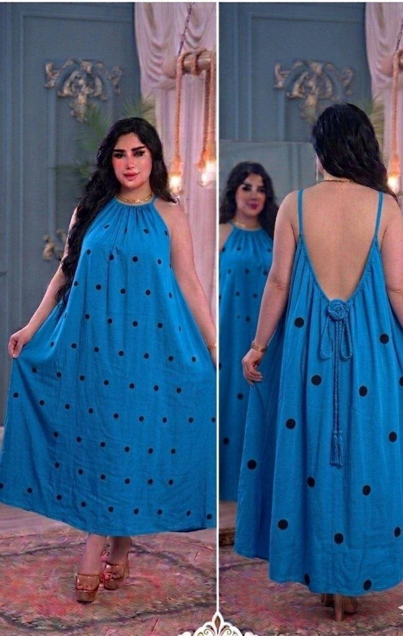 *فستان نسائي 👗✨*  
خامة *مارينا* درجة اولى  
*شرط الفحص* قبل الاستلام ✅  

مميزاته:
- امكانية التحكم بارتفاع الفستان من الظهر عن طريق الحزام المربوط 🎀
- *فري سايز* يلبس جميع القياسات 📏

*السعر جملة فقط:*  
الدزن 96 الف 💰  
متوفر حالياً 3 درزن

*توصيل لكل المحافظات:* 5 الف 🚚📦


**إذا كنت صاحب هذا الإعلان وتريد حذفه لأي سبب، رجاءا أرسل رسالة إلى الدعم الفني**