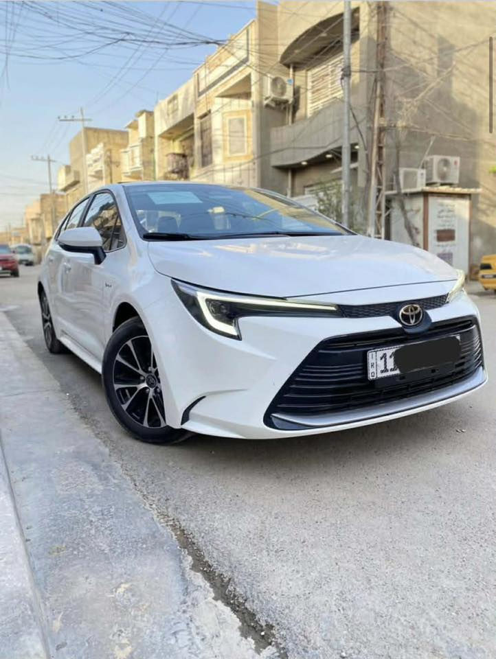 كورلا هايبرد 2025 شكل الامريكي  بأسمي  
سياره جديده احله من الصور بعدها على  وضع الشركه
ماشيه 4 الف 
فول مواصفات 
فتحه + بصمه + بصمة ابواب + تبريد قطعتين + رادار امامي + فول تحكمات + كامره دواره   وباقي لمواصفات المعروفه 
                     السعر 160 وبيها مجال
الاتصال ***********
