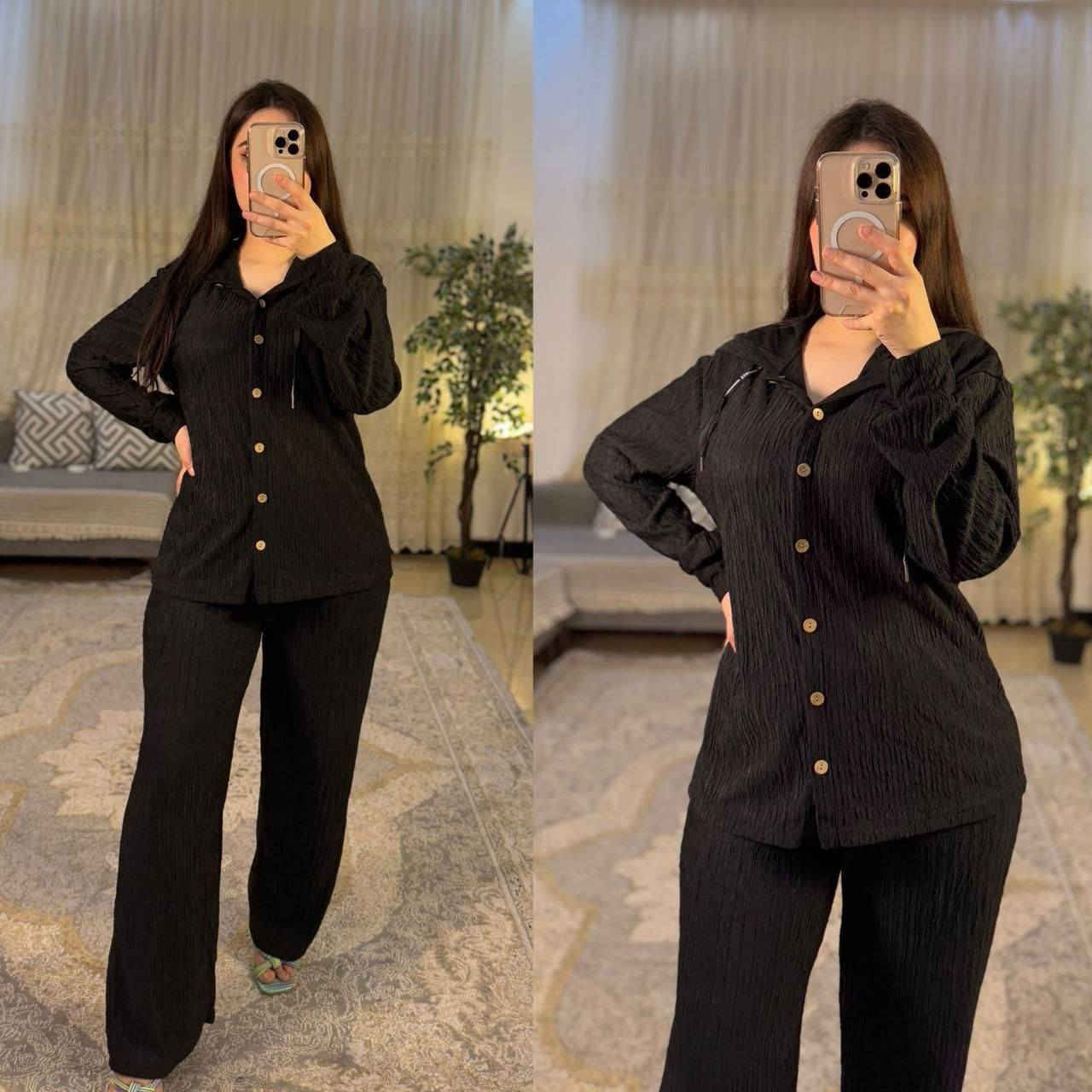 سوت نسائي كريشة كرنكيل
( 6 الوان )
القياس فري سايز ليكرا مطاط 👇🏻

يلبس من (45- الى - 85 ) كيلو

سعر 10 الاف 

سعر الدرزن 80 الف 

الدرزن 12 قطعه


**إذا كنت صاحب هذا الإعلان وتريد حذفه لأي سبب، رجاءا أرسل رسالة إلى الدعم الفني**