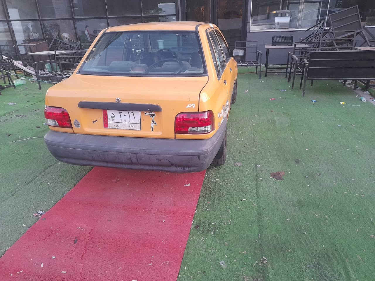 السلام عليكم سايبا موديل ٢٠١١مصفرة غرامات وهيئة بسمي تخم تاير جديد صدر جديد جامة جديدة سيارة مسمكرة عوزهة صبغ فقط كير جديد مكينة بيهة خيط ناعمة وحلوة العنوان المنصور الداودي رقم الهاتف*********** السعر ١٩وبيهة مجال بصيط اهل ١٥ وجوة ليخابرون
