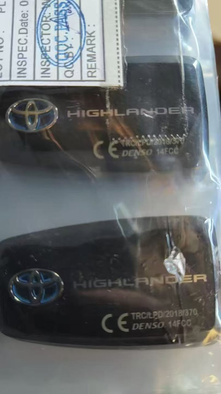 Original Toyota smart card cover: $2 each


**إذا كنت صاحب هذا الإعلان وتريد حذفه لأي سبب، رجاءا أرسل رسالة إلى الدعم الفني**