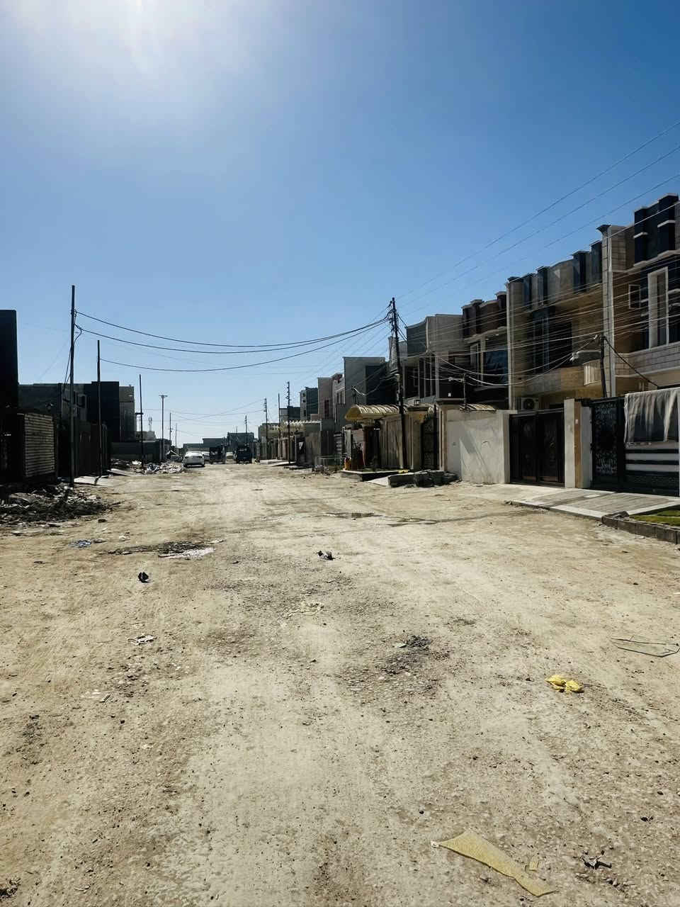 سلام عليكم ورحمة الله وبركاته
بيع سريع قطعة للبيع  

مساحة 200 متر 
الواجهة 7 م 
انزال 29 م
  
اب نص السكن 
عرض الشارع 14 م

موقع بغداد الكرخ الدوانم مجاور 

حي الشباب و سيدية 

صنف العقار طابو زراعي سند 25 
حق التصرف 

سعر 60 مليون قابل للتفاوض 

للتواصل ***********
العقاري سعد الجبوري
