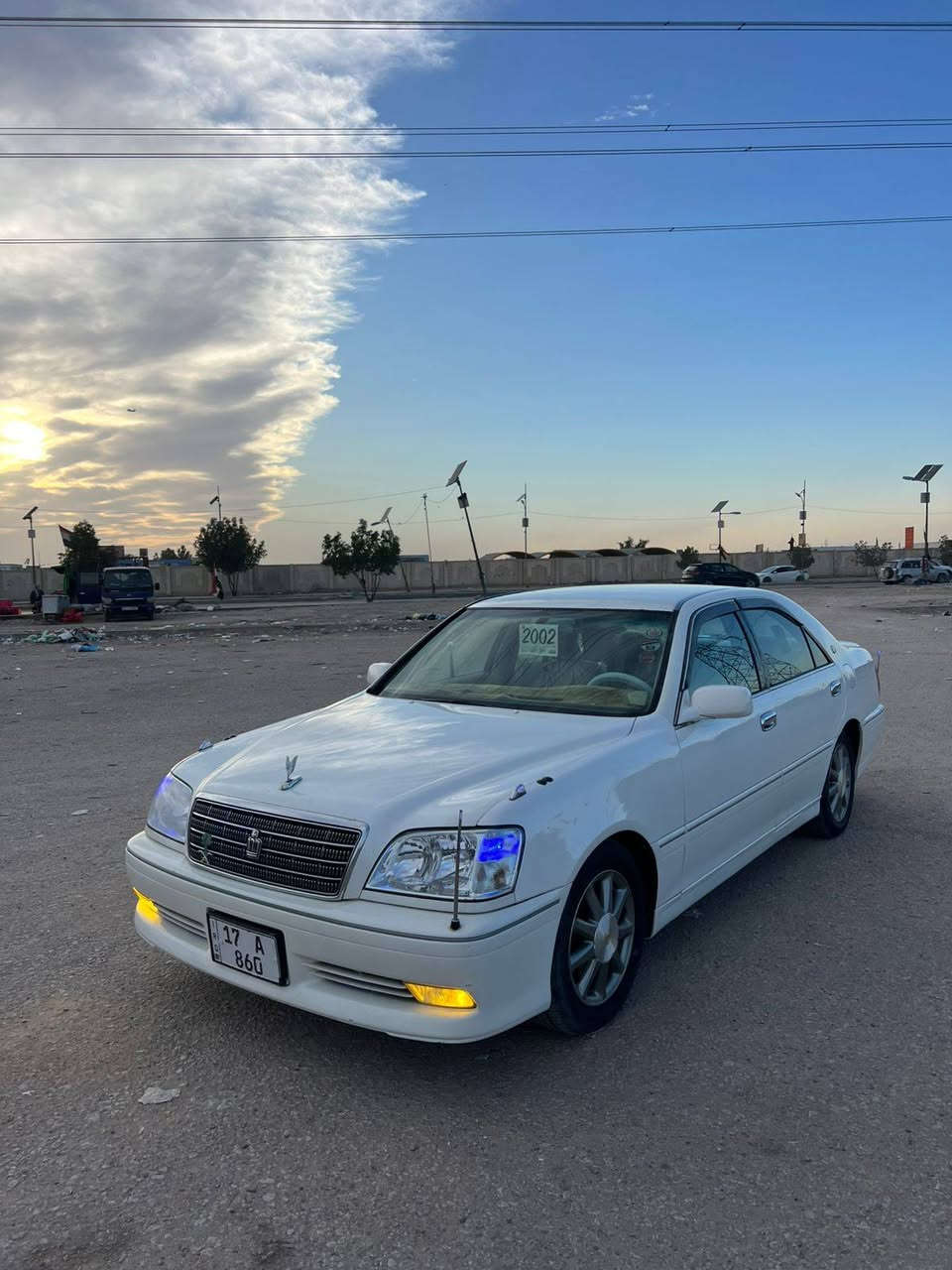 سلام عليكم 
تيوتا كراون ملكه 2002 
رقم مثنى (((مميز)))  انگليزي 
تحويل مباشر
المواصفات 
كرستال بطن وضهر اصل 
دكمتين اصل
كشنات كهربائية
برده خلفيه كهرباء 
تحكم ستيرن جهتين 
تدفئه تبريد سبلت شغال قطعتين
شاصي71  محرك VVT3000
تحوير فوك وجوه نجف
كامره خلفيه
عداد ديجتال الكتروني + عادي
هيترات مري وجامه خلفيه
السياره جاهزه على اخر حبابه متصرف عليها والفظل لله
مكفوله من وكص واصوليات ونقل جثه شرط التحويل مكفوله من كل عيب شرعي
بيه صبغ چاملق خلفي صوب السايق فقط 
استفسار *********** متوفر وات ساب النجف, العراق
