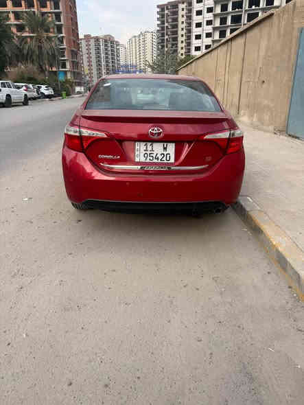 السلام عليكم للبيع فقط كورلا 2014 وارد امريكي صفحه صبغ بدون دواخل بدون ايرباك رقم بغداد الجديد باسمي هزه جديده تحويل ثاني مواصفات S محرك 2000 ماشيه 120 مابيه نواقص السعر 114 ورقه وبيه مجال بسيط مكاني بغداد السيديه للاتصال *********** بغداد
