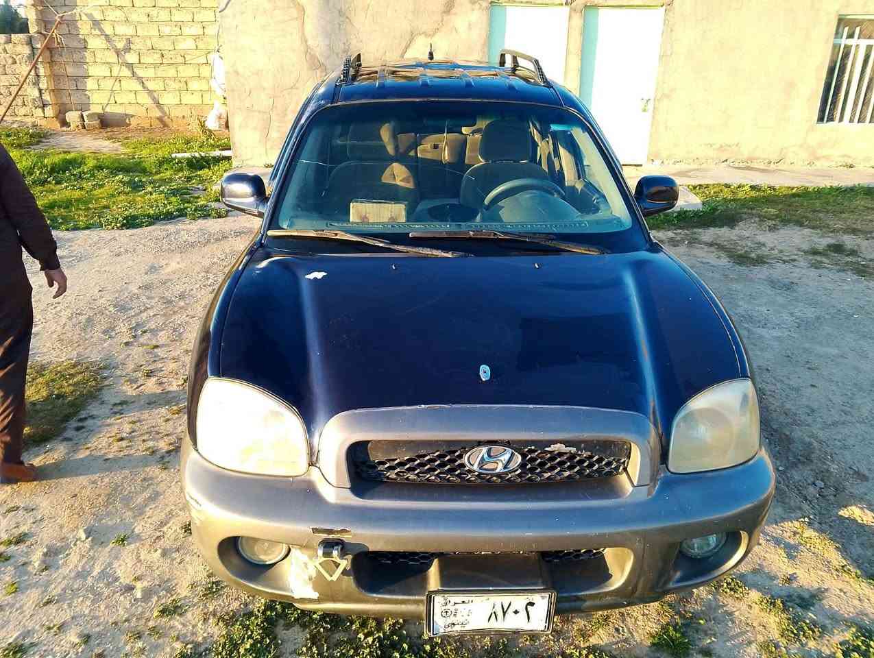 السلام عليكم ورحمةالله وبركاته سياره سنتافي موديل 2004واردامريكي محرك سته سنويه  منتيه ضرره چاملق وباب اريبكات ماكو ضرره بأمريكا بدون دواخل السعر60ورقه واذا مقدمه زينه ابيع والباقي مده معه كفيل يرهم يضاف سعره هذا رقمي 0782 486 9358 عل خاص
