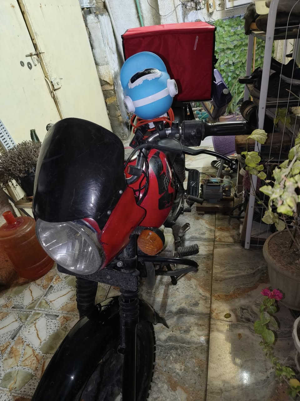 سلام عليكم دراجه بوكسر للبيع موديل 2023 مكينه مفتوحه ادامه فقط و حالياً نقصه زنجيل بس و دراجه ابد ما موكفتني بشارع مكينه تخبل  بدون اوراق اكفلك شرعيات سعر دراجه 950وبيه مجال بسيط حك جيه
تواصل *********** واتساب
