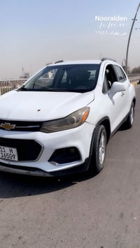 للبيع شوفرليت تراكس موديل 2018 السياره حادثه جاملغ وبنيد وموضح بلسونار...
