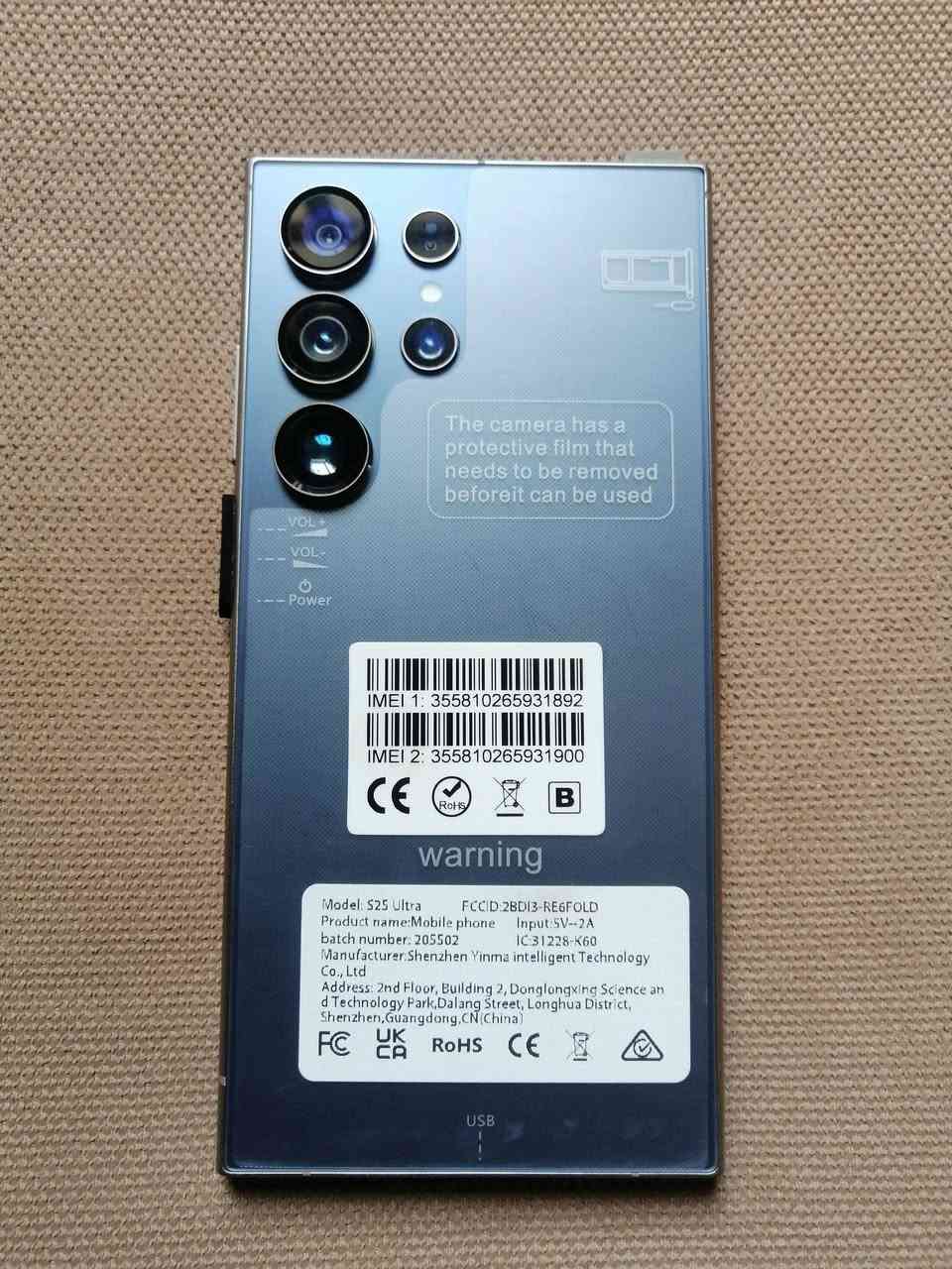 جهاز ultra S25
جديد بالكارتون
مواصفات بالصور
75
مكاني بغداد
يوجد توصيل


**إذا كنت صاحب هذا الإعلان وتريد حذفه لأي سبب، رجاءا أرسل رسالة إلى الدعم الفني**