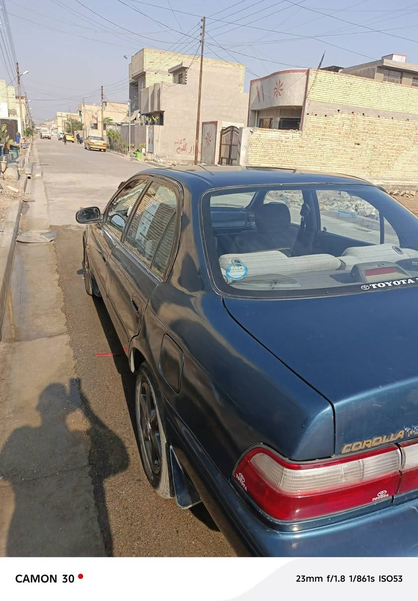 السلام عليكم كورولا موديل 94 يسرى بلاد رقم بغداد جاهزه متصرف عليها الف كير محرك مكفولات تدفئه تبريد ثلج كهربائيات كلها بلاد سنترلك بلادي تخم تاير جديد رقم انكليزي بغداد سنويه لغاية2030 بسمي تحويل ثاني يوم السعر 65 وبيها مجال قليل للاستفسار الاتصال بالرقم ***********
