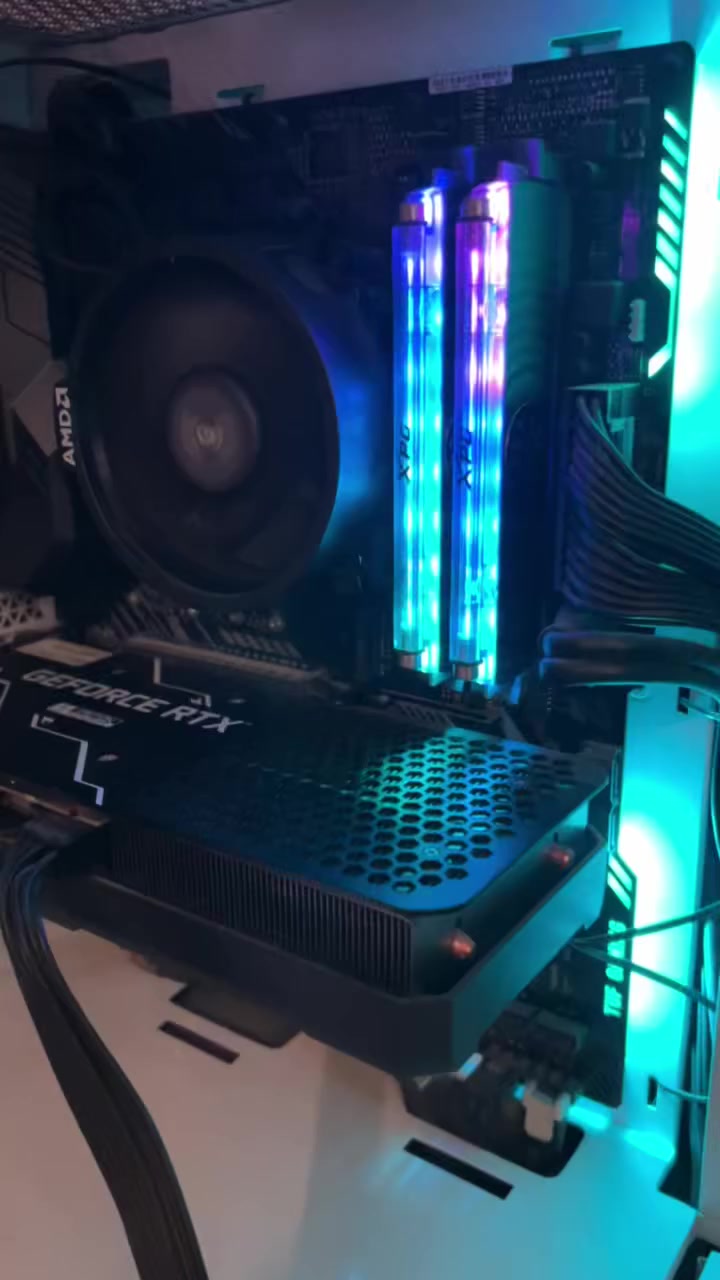 للبيع - pc Gaming
للبيع تجميعة كمبيوتر ألعاب بحالة ممتازة وتشغل أغلب الألعاب الحديثة بسلاسة.

المواصفات:
 • المعالج: AMD Ryzen 5 3600
 • المذربورد: ASUS TUF X470-PLUS Gaming
 • الرام: G.Skill 16GB 3600 RGB
 • كرت الشاشة: GALAX RTX 3060 12GB
 • SSD: 256GB Lexar
 • HDD: 1TB
 • الباور سبلاي: EVGA 700W
 • الكيس: XPG Invader
 • الشاشة: 165Hz Gaming
الملحقات سماعه هايبر اكس كلاود 3 - ماوس مشن - كيبورد 

مناسب للألعاب القوية والتصميم والمونتاج
السعر 800 الف قفل


**إذا كنت صاحب هذا الإعلان وتريد حذفه لأي سبب، رجاءا أرسل رسالة إلى الدعم الفني**