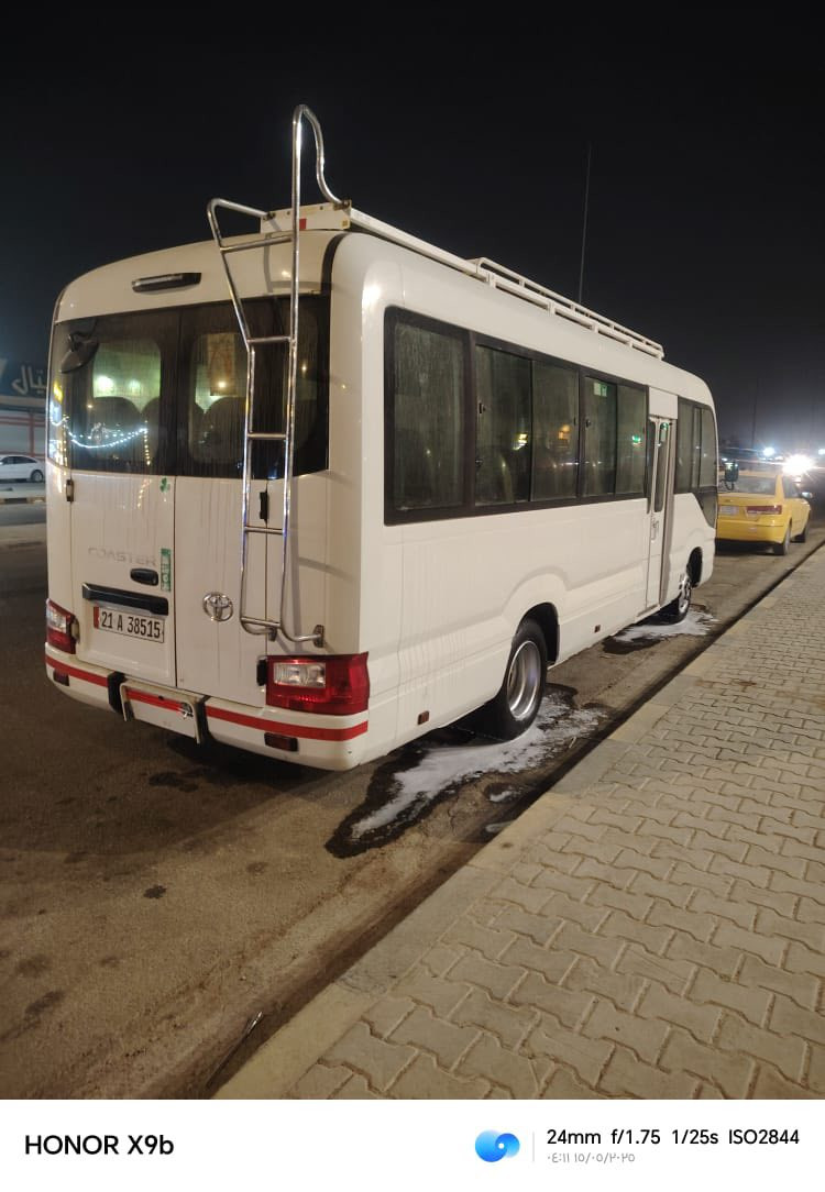 السلام عليكم كوستر للبيع موديل 2020بيه صبغ بجم سياره كامله للاخير قلاب سله وتخم تاير هسه شاده ودرع خلفي السعر 490
***********
