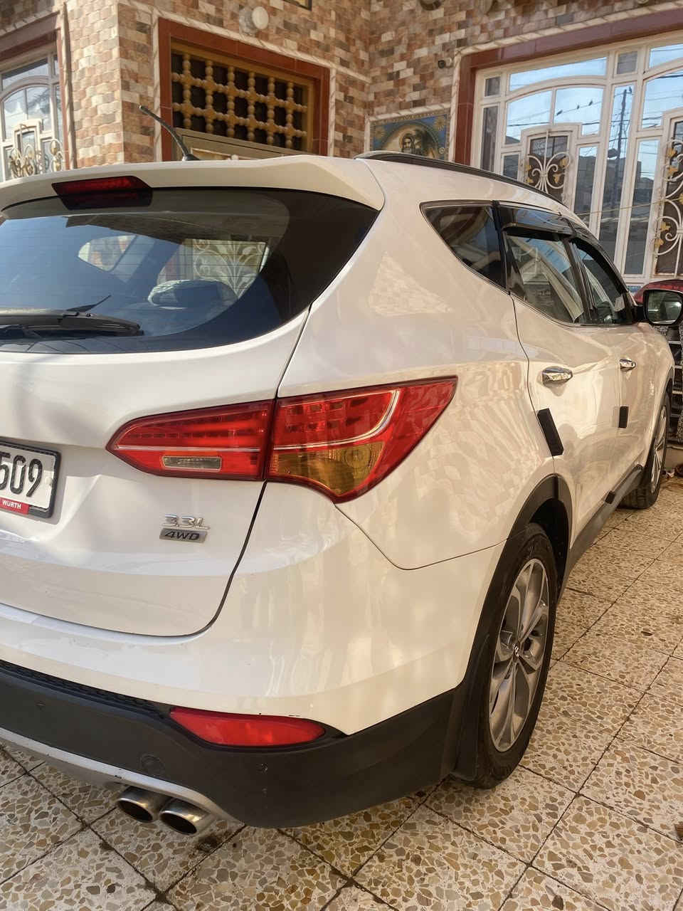 للبيع سنتافي 2013فول مواصفات محرك6سلندر3300 بنرامه بصمه ترحيب مري +شفط شاشه كامره سياره جاهزه تخم تاير جديد رقمها بغداد أنكليزي بسمي بيها مكانات بارد وصبغ وفقط باب سايق مبدل السعر175وبيها مجال مكان نجف رقم تلفون ***********
