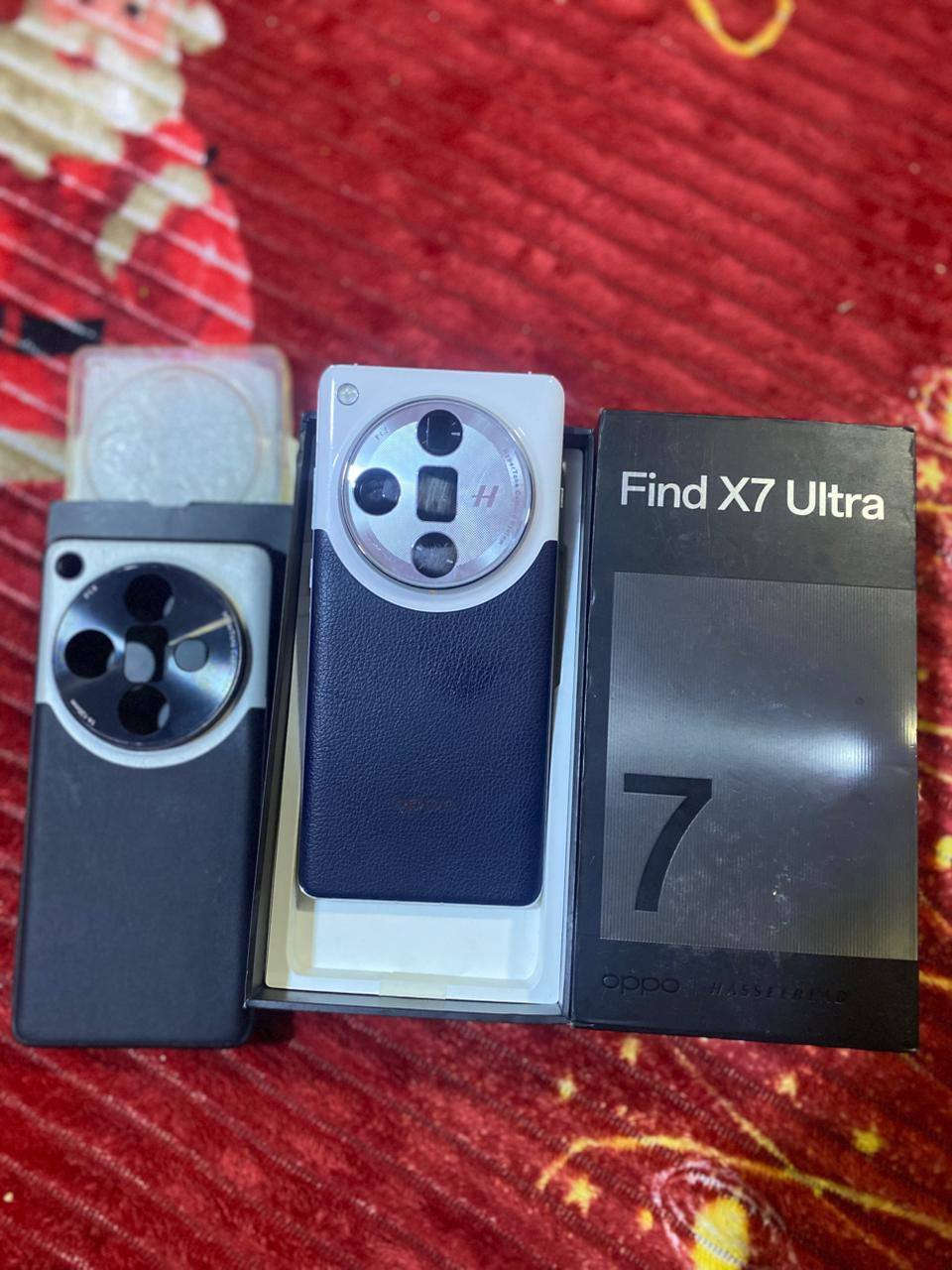 أوبو فايند X7 ألترا (OPPO Find X7 Ultra) متوفر توصيل الجميع المحافظات 
هاتف رائد مزود بمعالج Snapdragon 8 Gen 3، شاشة AMOLED بحجم 6.8 بوصة، وكاميرا خلفية رباعية بدقة 50 ميجابكسل للعدسة الرئيسية 
الذاكره 512
السعر 750 مو شراي لتعبني اعبر المنشور 
كامل ملحقات 
مكاني البصره القبله حي القائم 
رقمي ***********
