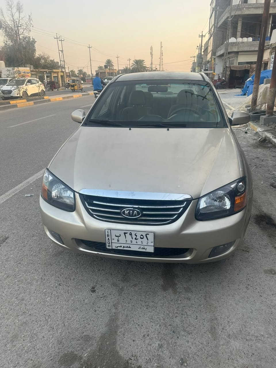 سلام وعليكم  كيه سبكترا  موديل 2007 بيها قطع صبغ  ابيع حزام رقم بغداد  مكاني بعقوبه التحرير  السعر 77  وبيها مجال 
رقم الهاتف ***********
