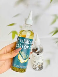 زيت خروع • زيت روزماري • طبيعي ١٠٠٪