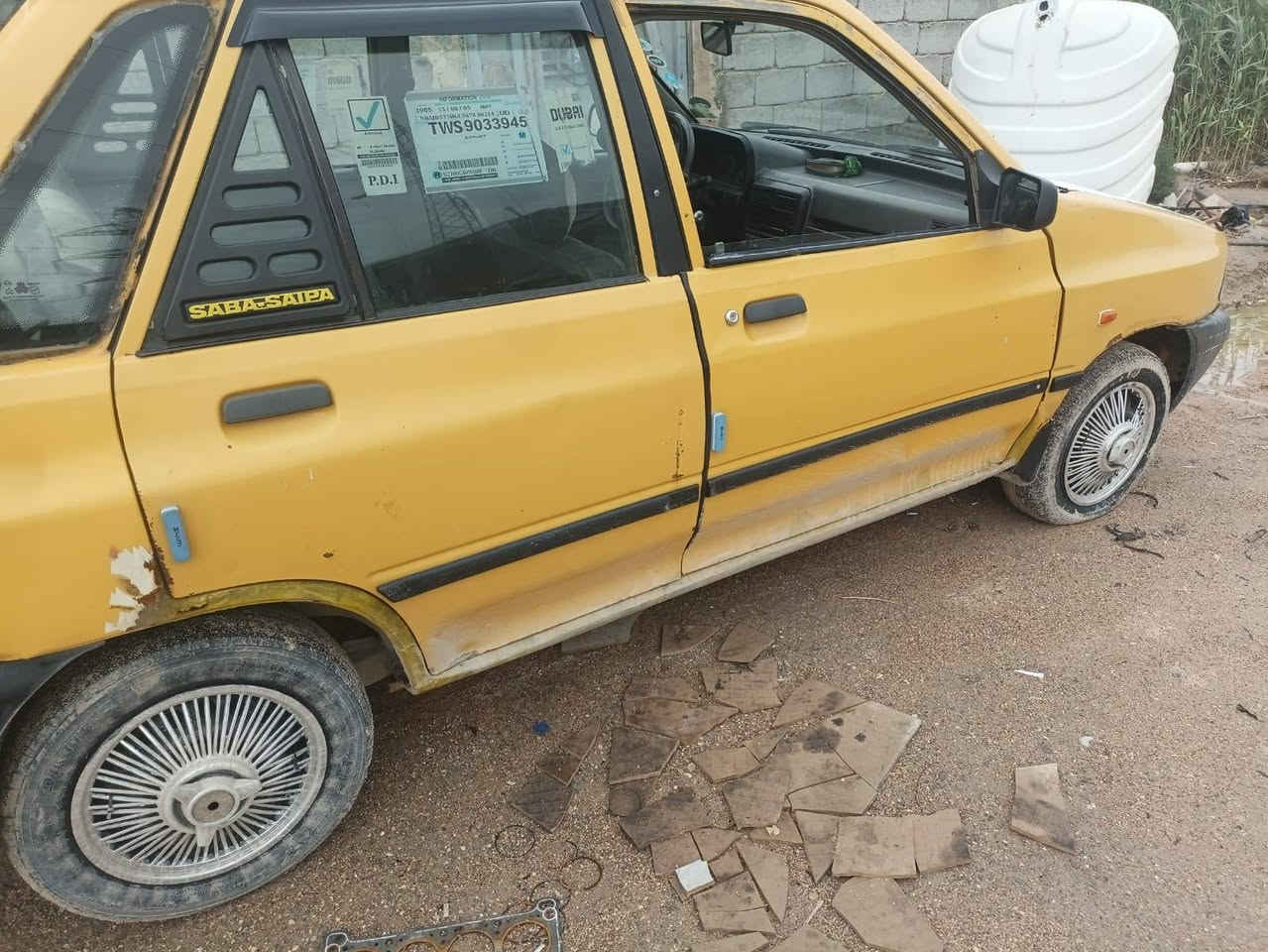 سلام عليكم سايبه موديل 9 كير مكينه بل جيس حداديه تخم تأير كشر حلوو مسجل سمعات كله جديد مكان كربلاء سياره راعيه مسافر ست شهر ويجي مكان كربلاء كهرباء شغله سعره 11 وبيه مجال قليل ***********
