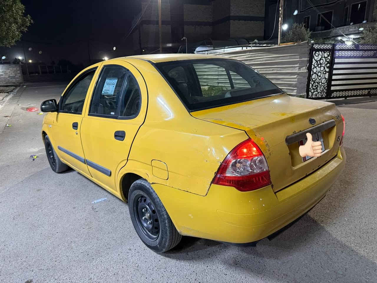 السلام عليكم للبيع طيبه مديل  15 كير مكينه كفاله  بيها ضربه باب وره السياق ول جاملغ سياره حلوه كاعده رقم انكليزي جديد مصفر هيئه وغرامات السعر 34. وبيها مجال مكاني بغداد الدوره ***********
