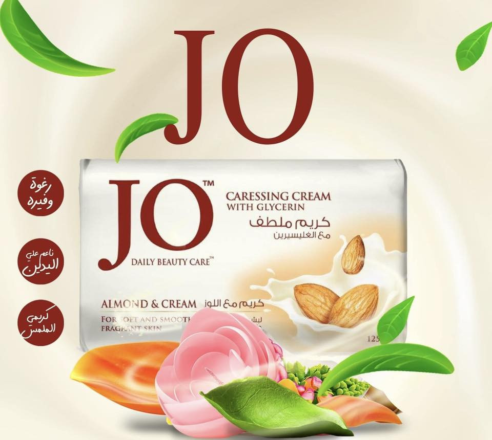� صابون JO
✨ نعومة… انتعاش… عناية يومية

🔹 كريم ملطف مع الجلسرين

🔹 رغوة وفيرة

🔹 مناسب للاستخدام اليومي

📍 الوكيل الحصري: في العراق

📍 بغداد – جميلة – شارع المجزرة

📞 ***********

📞 ***********

JO… الانتعاش الدائم 🌸
