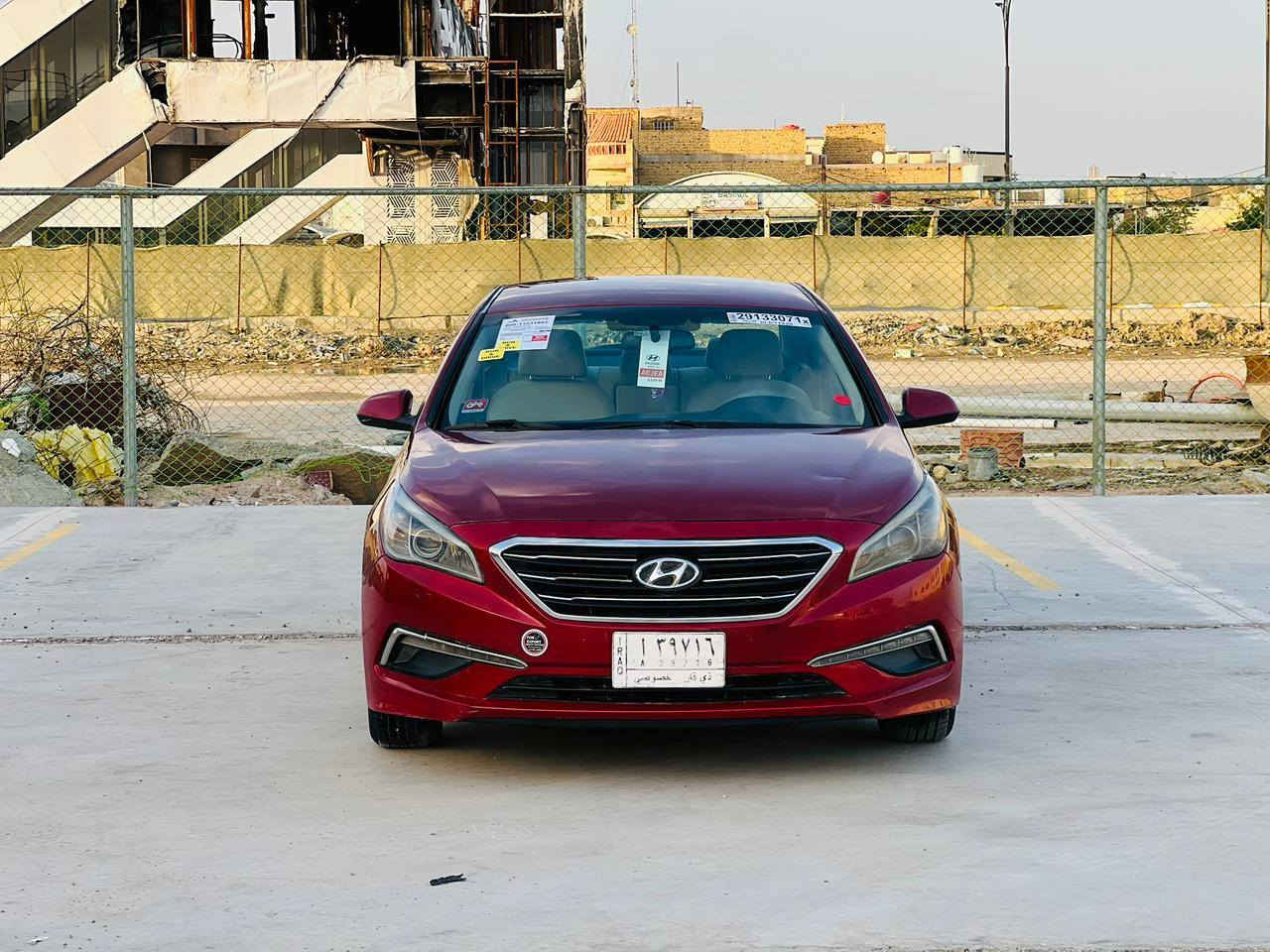 سلام عليكم 
اللبيع  
سوناتا موديل 2015 رقم ذي قار  حره مشروع وطني  تحويل ثاني يوم 
وارد امريكي ضررها بنيد صبغ فقط  
مواصفات سياره  (سبورت )
شاشه حجم وسط 
كامرا خلفيه 
تحكمات ستيرن كامله 
كشن كهربائي 
ويل كروم 
محرك 2400 
نضام ايكو اقتصادي
لايت زنون عالي ناصي
سياره جاهزه وجديده الاخير 
كير محرك تبريد تخم تاير حداديه جاهزه الاخير 
# مكان - سياره - ناصريه 
السعر 106  وبيه مجال 
الاستفسار أكثر ***********
