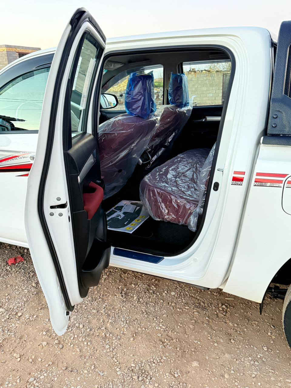 سلام عليكم هايلوكس ٢٠٢٤ ساز ام ضمان رقم بغداد مميز فول مواصفات شاحن لاسلكي تبريد بل كشن مثبت سرعه بنيد جكات مكفوله كفاله عامه حته من جكت ابره زيرؤ ابد عل وظع الشركه
مكاني الناصريه قضاء الشطره 
السعر ٢٨٨ وبيه مجال ترهم مراوس 
***********
