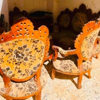 صالون • صالون للبيع • قنفات • اثاث مستعمل • صالون خمس قطع • طاولة صالو...