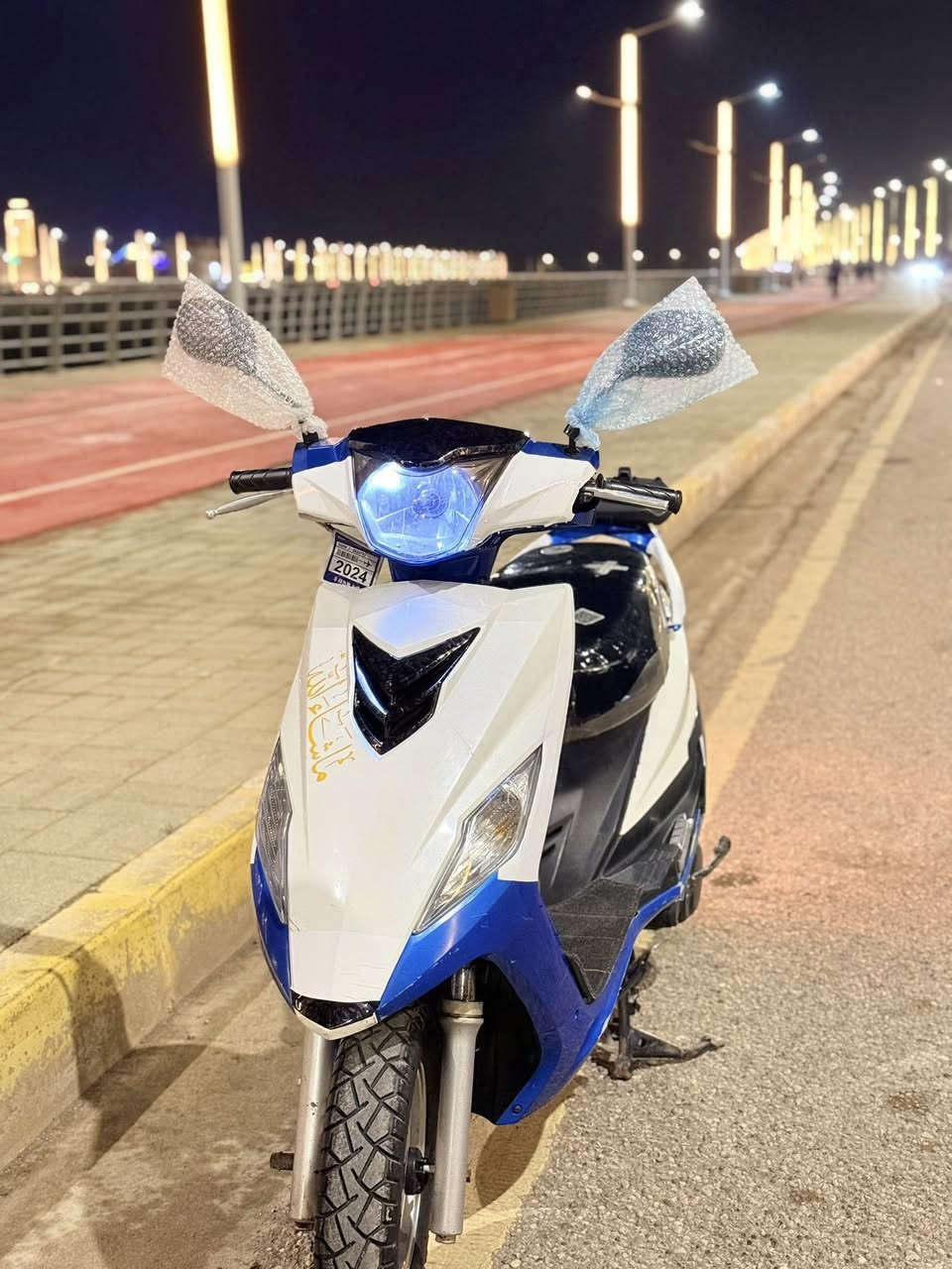 السلام عليكم 

للبيع دراجة هاوجر 
موديل 2019
محرك125 مفتوح
تايرات جبلي 
الدراجة نكرة صلف 
ماشالله نضيفه جدا 
السعر 450 
الهاتف ***********
مكاني كورنيش الرمادي
