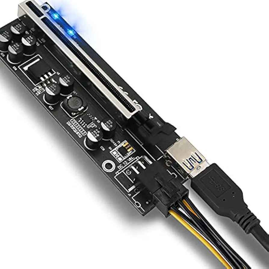 English  |  کوردی  |  عربي 

اسم المنتج: تطوالة كرت الشاشة(رايزر كيبل) PCI-E من 1X إلى 16X مع كيبل طاقة وبيانات
العلامة التجارية: Mustpoint
اللون: كما هو موضح في الصور 

الحالة: جديد 
السعر: 12 الف دينار 

متوفر توصيل لكل أنحاء العراق 🚕🚀🌀

⛔ مواصفات المنتج:-

تعمل بطاقة PCIE VER009S-PLUS على توسيع منفذ PCIE X1 في اللوحة الأم إلى منفذ PCIE X16. توفر هذه البطاقة اتصالات آمنة وموثوقة مع المزيد من بطاقات الرسومات PCIE X16.

توفر بطاقة محول PCIE منفذًا سداسي الأطراف (6PIN) لبطاقة الرسومات، مما يجعل مصدر طاقة بطاقة الرسومات مستقلاً عن اللوحة الأم، وبالتالي يقلل الحمل على اللوحة الأم عند توصيل عدة بطاقات رسومات.

يُسهّل استخدام كابل USB 3.0 بطول 60 سم عملية التركيب والتوصيل. بفضل كابل PCI-E 1x إلى 16x متعدد الطبقات والمحمي، لن تتأثر الإشارة ضمن مسافة 3 أمتار، مما يجعل عملية التعدين أكثر استقرارًا.

يستخدم مصدر طاقة بطاقة الرسومات ثمانية مكثفات صلبة لضمان استقرار وأمان مصدر الطاقة.

يعمل سلك التمديد ذو المنفذ سداسي الأطراف على تحسين مصدر الطاقة وحل مشكلة نقص الطاقة واحتراق الكابلات بشكل كامل.

 متوافق مع أنظمة ماك ولينكس وويندوز.
----------------------------------------------------------

ناوی بەرهەم: درێژکردنەوەی کارتی گرافیکی PCI-E 1X بۆ 16X (کێبڵی ڕەیزەر) لەگەڵ کێبڵی پاوەر و داتا
 مارکە: Mustpoint
 ڕەنگ: وەک لە وێنەکاندا دیارە

 مەرج: نوێ
 نرخ: 12 هەزار دیناری عێراقی

 گەیاندن لە سەرتاسەری عێراق بەردەستە 🚕🚀🌀

 ⛔ تایبەتمەندییەکانی بەرهەم:

 کارتی PCIE VER009S-PLUS شوێنی PCIE X1 لەسەر مەزەربۆردەکەت فراوانتر دەکات بۆ شوێنی PCIE X16.  ئەم کارتە پەیوەندی پارێزراو و متمانەپێکراو لەگەڵ کارتی گرافیکی PCIE X16 زیاتر دابین دەکات.

 کارتی ئەداپتەری PCIE پەیوەستکەرێکی ٦ پێن بۆ کارتی گرافیک دابین دەکات، ئەمەش وا دەکات کە پاوەر سەپلای کارتی گرافیک سەربەخۆ بێت لە مەزەربۆردەکە، بەم شێوەیە باری سەر مەزەربۆرد کەم دەبێتەوە کاتێک چەندین کارتی گرافیک بەستراوەتەوە.

 کێبڵی USB 3.0 60سم دانان و پەیوەندیکردن ئاسان دەکات.   بەهۆی کێبڵی PCI-E 1x بۆ 16x کە فرە چینە و قەڵغان کراوە، سیگناڵەکە لە تیژڕەوی 3 مەتردا بەبێ کاریگەری دەمێنێتەوە، لە ئەنجامدا کارەکانی کانگاکردن جێگیرتر دەبن.

 پاوەر سەپلای کارتی گرافیک هەشت خاوێنکەرەوەی ڕەق بەکاردەهێنێت بۆ دڵنیابوون لە گەیاندنی کارەبای جێگیر و متمانەپێکراو.

 کێبڵی درێژکراوەی شەش پێن پاوەر سەپلای باشتر دەکات و بە تەواوی کەمیی کارەبا و کێشەکانی سووتانی کێبڵەکان لەناو دەبات.

 لەگەڵ سیستەمی ماک و لینوکس و ویندۆزدا دەگونجێت.

 ------------
Product Name: PCI-E 1X to 16X Graphics Card Extension (Razer Cable) with Power and Data Cable
Brand: Mustpoint
Color: As shown in the pictures

Condition: New
Price: 12,000 Iraqi Dinars

Delivery available throughout Iraq 🚕🚀🌀

⛔ Product Specifications:

The PCIE VER009S-PLUS card expands the PCIE X1 slot on your motherboard to a PCIE X16 slot. This card provides secure and reliable connections with more PCIE X16 graphics cards.

The PCIE adapter card provides a 6-pin connector for the graphics card, making the graphics card's power supply independent of the motherboard, thus reducing the load on the motherboard when multiple graphics cards are connected.

The 60cm USB 3.0 cable makes installation and connection easy.  Thanks to the multi-layered, shielded PCI-E 1x to 16x cable, the signal remains unaffected within a 3-meter radius, resulting in more stable mining operations.

The graphics card power supply utilizes eight solid capacitors to ensure stable and reliable power delivery.

The six-pin extension cable optimizes the power supply and completely eliminates power shortages and cable burnout issues.

Compatible with Mac, Linux, and Windows systems.

----------------------------------------------------------------------- بغداد, العراق


**إذا كنت صاحب هذا الإعلان وتريد حذفه لأي سبب، رجاءا أرسل رسالة إلى الدعم الفني**