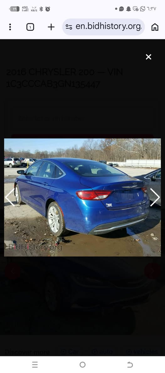 كلايسر 2016 حادثه من امريكا فقط دعاميه وهنا بالعراق صار بيها شخط جاملق الامامي ونصبغ بدون داخل ولاا تبديل سياره رقم ذي قار بسمي نكليزي مكفوله المكينه 2400
تبريد تدفئه كله شغال سياره جديده بمعنى الكلمه ومكفوله من كلشي السعر 115وبيه مجال الشراي ***********مكاني بغداد بسمايه صور حادث امريكه مرفوق ب المنشور
