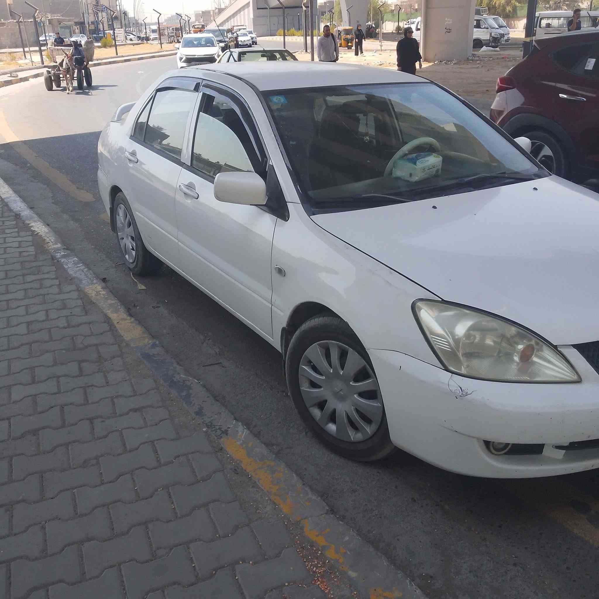 السلام عليكم لانسر للبيع او مراوس رقم بغداد مديل 2007سنويه بسمي بيه تلاث قطع صبغ سعر 67 مكاني بغداد هاذ رقمي ***********
