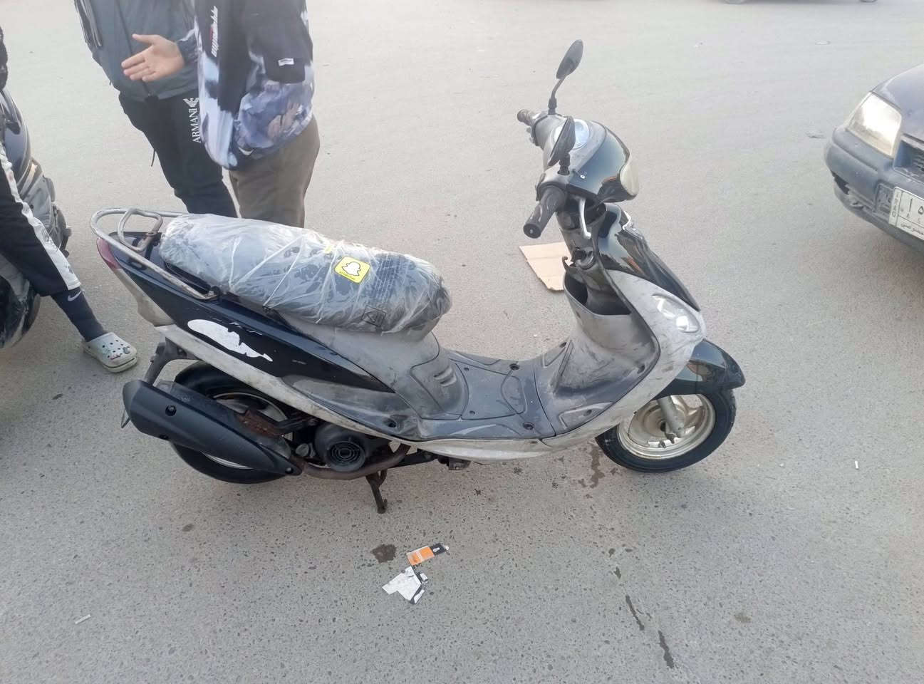 اسلام عليكم شلونكم شباب دراجه ماكس منغولي للبيع. دراجه جديده مناقصهه بس قفل صندوك وباتري ظعيف. مرات تشتغل سلف مرات هندر واحد شلعه ومعدل تخبل. كفرات البلادي مختم ختم واحد شراي يتصل. ...***********...سعر... 450...وبيهه مجال حك جيه. مكاني شعب ...
