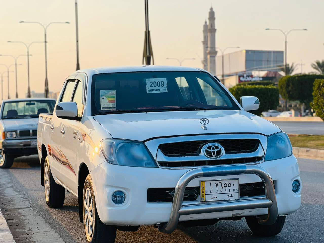 تيوتا موديل 2009 سعودي بيه صبغات رقم بغداد بسمي تحويل ثاني يوم  بدون حادث السياره 
مكانه بغداد السعر 135،$.  ***********
كير محرك تبريد كله شغال
