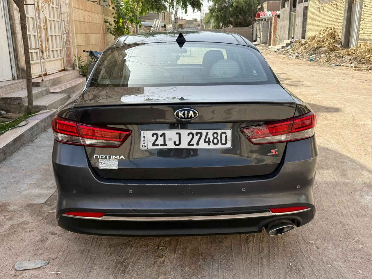 كيا اوبتما 2018 وارد امريكي محرك GDI  بيها جاملغ امامي عكس السايق والبنيد مصبوغ بانوراما تحكم ستيرن رقم شمالي باسمنا شرط البيع تحويل كامرة خلفية مواصفات S اتصل على الرقم *********** 
132$
