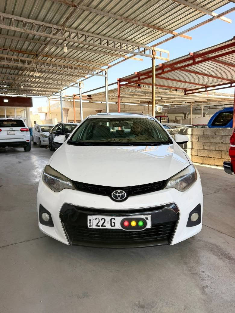 السلام عليكم كورلا ٢٠١٦ le محسن
ضرر بونيد و٣قطع خلفي موضح بالتقرير بدون دواخل بدون ايرباك 
سيارة سلايت سنوية جديد لل٢٨
صدر محرك گير بالشرط مامفتوح
السعر ١١٨ وبيه مجال بسيط شراي خابر هذا رقمي *********** وبي واتس اب المكان كركوك الحويجه كركوك, العراق
