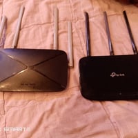 عندي راوتر 2 للبيع مع يو بي اس شغل مكاني الشعب 07765570012
