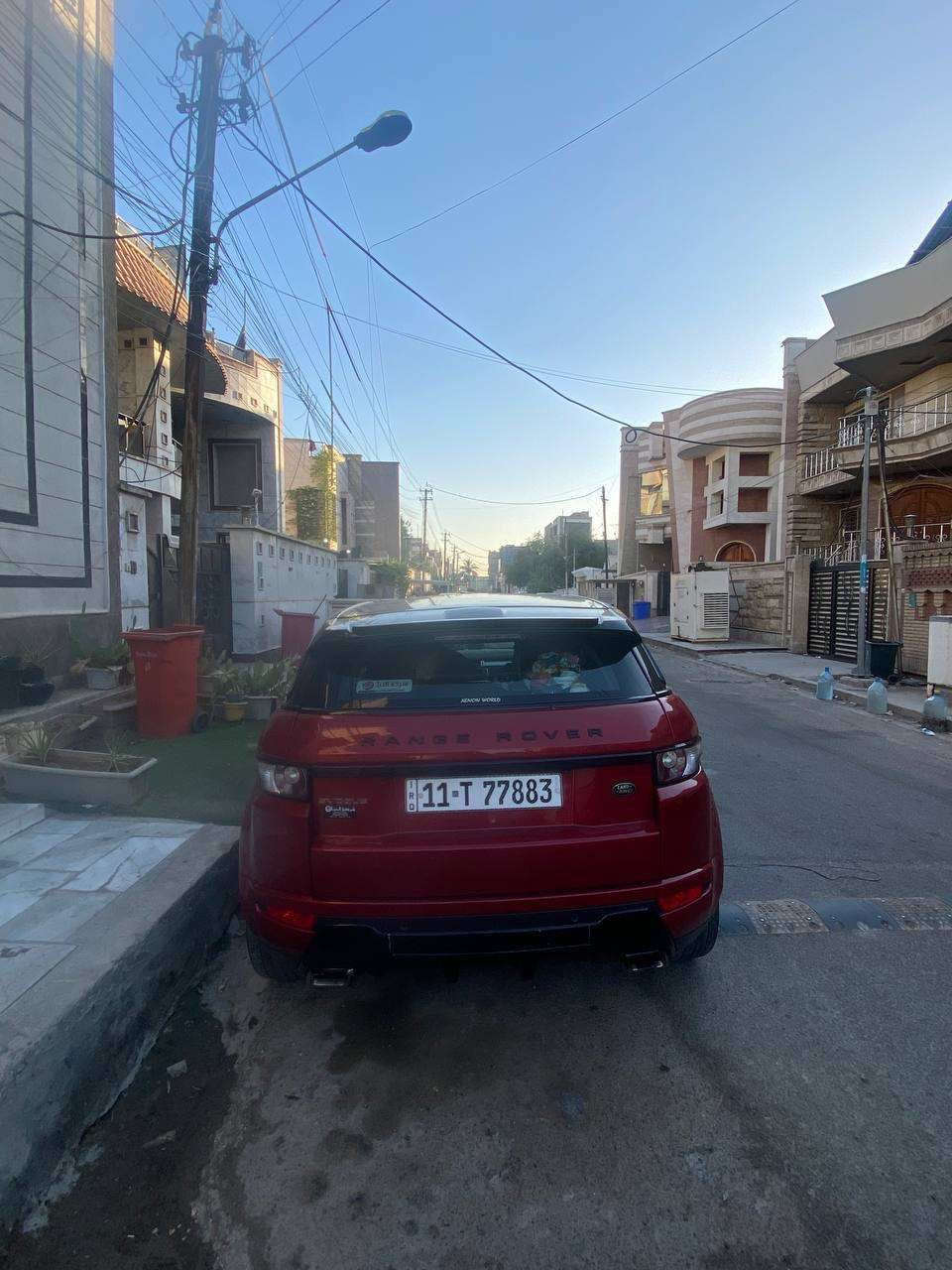 رانج ايفوك موديل ١٢ محدثة ١٦
خليجي بدون ضربه  
مكفولة مكينة وكير 
تبريد وتدفئة شغال 
بانوراما و بصمة و جلد احمر واسود الدواخل 
تايرات جدد 
باتري جديد 
رقمها بغداد جديد 
تحويل مباشر ثاني يوم 
السعر ١٤٨ وبي مجال قليل لشراي 
مكانها الكرادة 

***********
