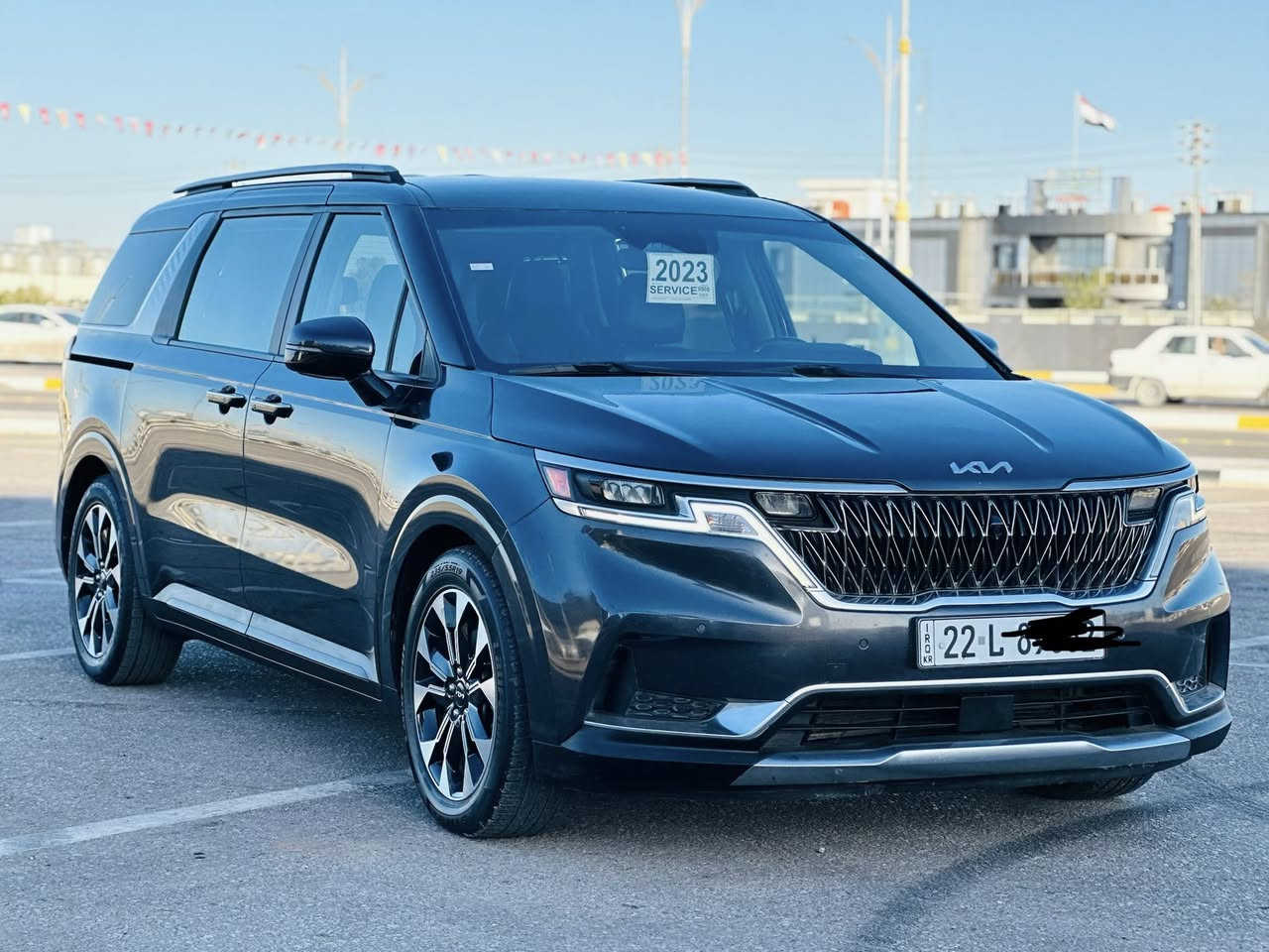 كيا كرنفال مديل 23حدثه فقط بس بنيد بدون دواخل بقي سياره مكفوله سياره جديده ماشيه 41موصفات فول عده فتحه بصمه جلد ترحيب بيبان كهربئي كراسي كهرباء تبريد تدفئه بل كشنات كمرات حته كمره دخل سياره تبريد لمس جنطه كهرباء حساسات تحكم ستيرن شاشه لمس فول سياره مكان سياره كربلاء سعر 258اتصال ***********مكينه سته
