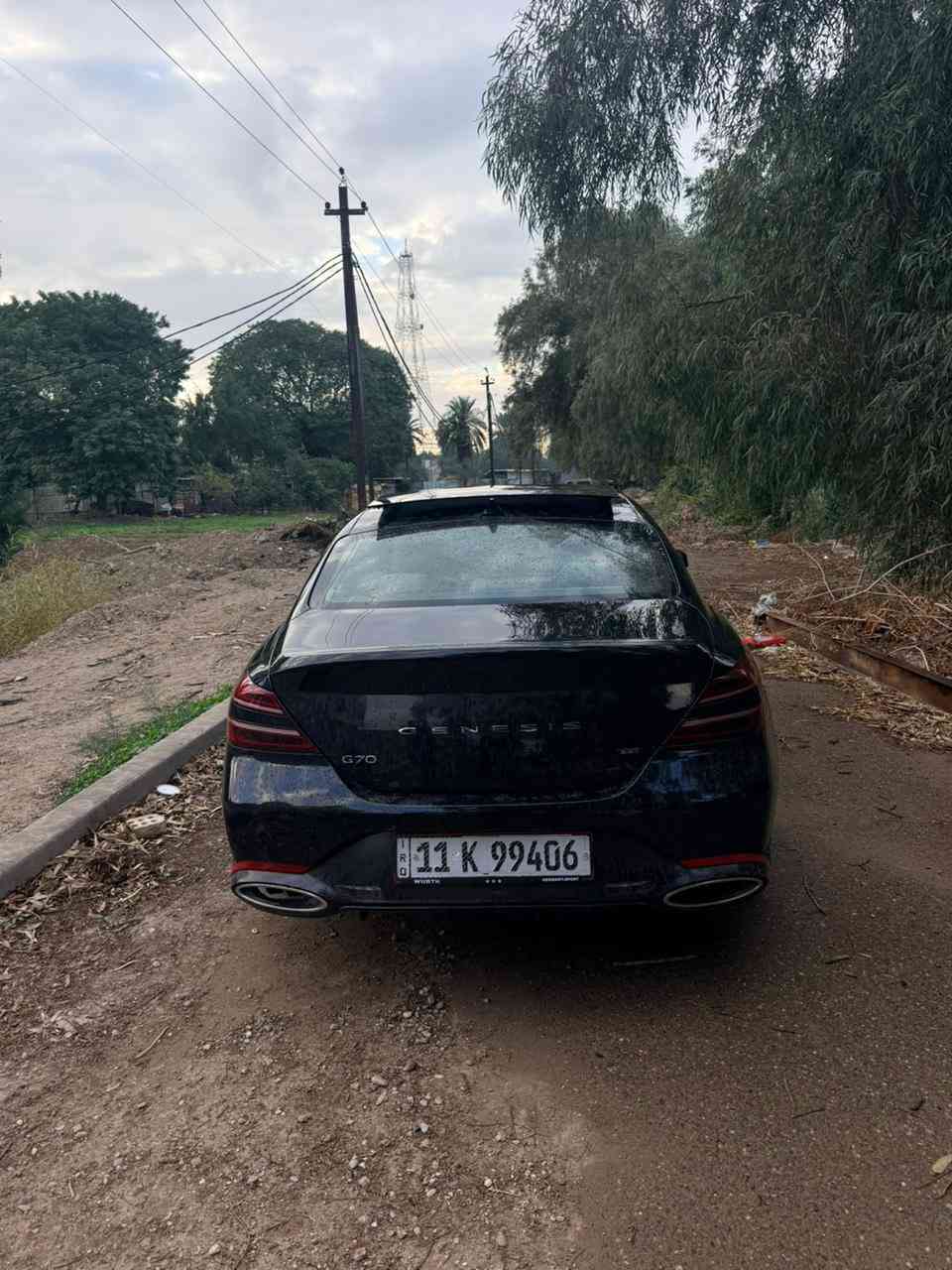 السلام عليكم
Genesis G70 2023
V6 3.3T RWD
كشنات تدفئة تبريد خزن ميموري
سقف بانوراما
داخل جلد ابيض
 ماشية 24,900 ميل بأمريكا وبالعراق ماماشية
السيارة نظيفة 
وماماشية هواي 
حادثها جاملغ مال السايق وشبر من الباب الجاملغ مبدل وكالة من الأمارات
بدون اير باك باقي السيارة بحالة الوكالة  
سعر السيارة 28,500$ 

رقم صاحب السيارة: ***********
