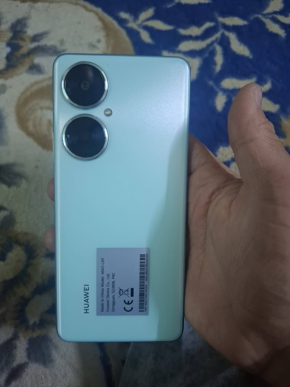 السعر 375 الف وبي مجال
للبيع هواوي نوفا 11i مع كافة مستلزماته 
ذاكرة 128 GB
عشوائية 8 GB
دقة الشاشة 1080×2388
سعة البطارية 5000 مللي امبير


**إذا كنت صاحب هذا الإعلان وتريد حذفه لأي سبب، رجاءا أرسل رسالة إلى الدعم الفني**