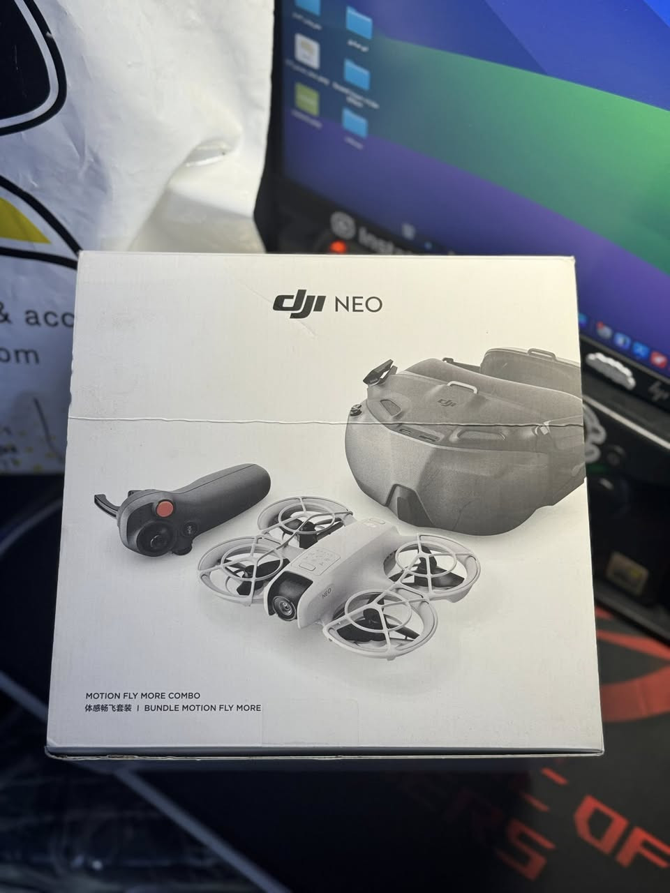 درون dji neo كومبو نسخة النظارة والموشن السعر 850الف ماخذه من قرطاج
مكان بغداد الرصافة لا يوجد توصيل 
كامل


**إذا كنت صاحب هذا الإعلان وتريد حذفه لأي سبب، رجاءا أرسل رسالة إلى الدعم الفني**