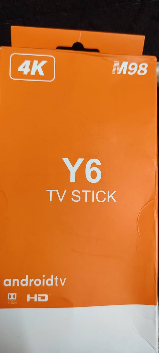 🔥 متوفر الآن #تيفي_بوكس #Y6_TV_STICK M98
من شركة ترانسسبيد #TRANSPEED 🔥

✅ إصدار أندرويد 13
✅ ذاكرة داخلية 16GB
✅ رام 2GB 
✅ معالج سريع وأداء ممتاز + ريمونت بلوتوث وناطق بالاوامر الصوتيه للوصول السريع لمحتواك المفضل 
✅ برامج كاملة ومفعلة 🎉

📺 التطبيقات المتوفرة:
1️⃣ يوتيوب بدون إعلانات
2️⃣ الرأيس لايف
3️⃣ كاست X
4️⃣ 1 بغداد
5️⃣ 1 عراق
6️⃣ ياسين TV
7️⃣ سينمانا لينباك
8️⃣ دراما لايف
9️⃣ شاشتي
10 واحد موصل 
وبالامكان اضافه المزيد😉
للحجز راسلونا على الخاص 
🎬 مشاهدة ممتعة بأفضل التطبيقات والبث المباشر
السعر 25  والتوصيل 5  لكافة المحافظات


**إذا كنت صاحب هذا الإعلان وتريد حذفه لأي سبب، رجاءا أرسل رسالة إلى الدعم الفني**